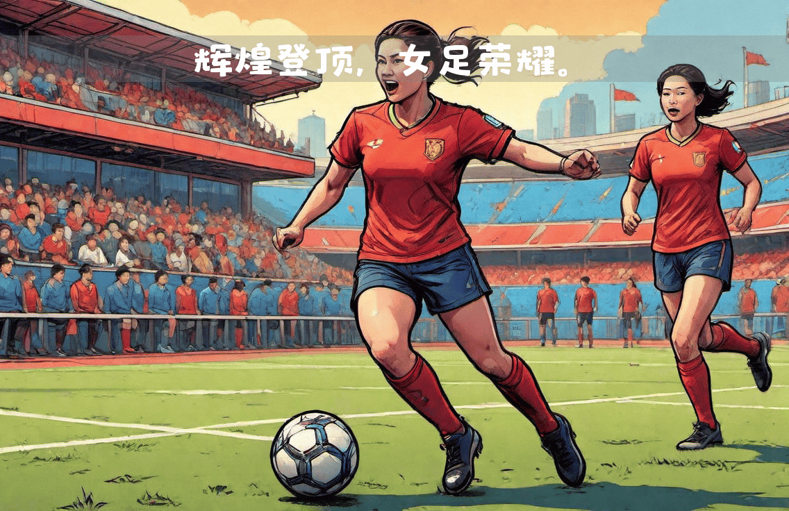 中国女足球队在国际赛事中获得胜利