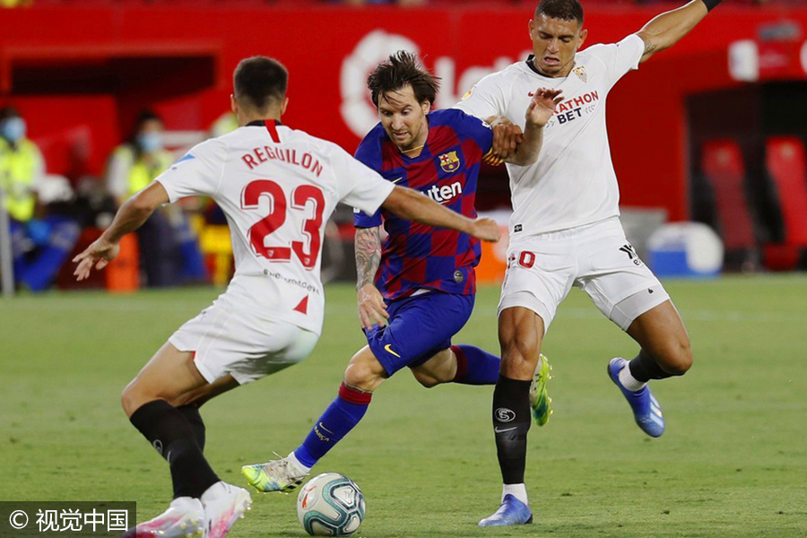 罗马客场战平塞维利亚取得平局