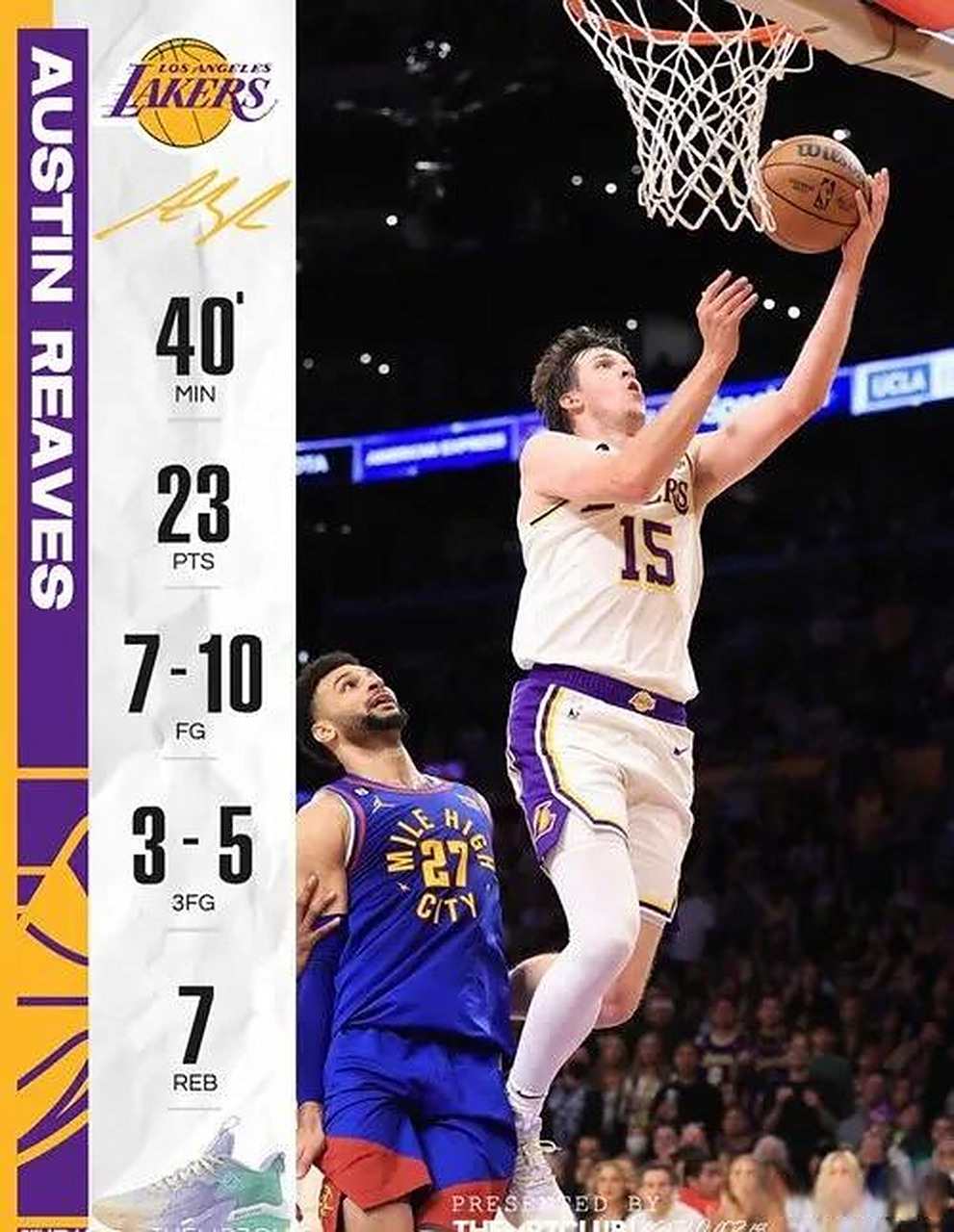 湖人遭掘金逆转再次失利