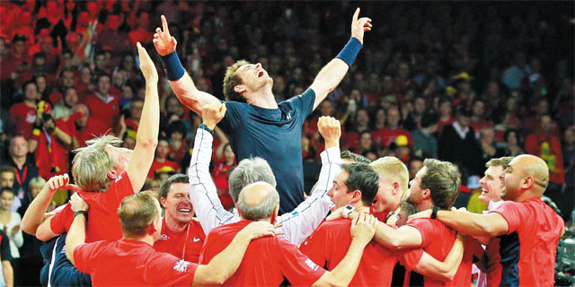 戴维斯杯逆转美网,穆雷带队取胜 戴维斯杯逆转美网,穆雷带队取胜